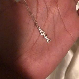Alpha Sigma Alpha ASA Lavalier Necklace